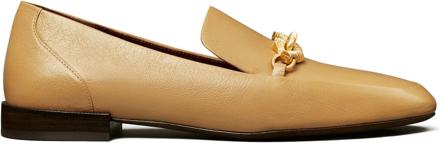 Лоферы Jessa Loafer Tory Burch, цвет Ginger Shortbread/Gold — фото 3
