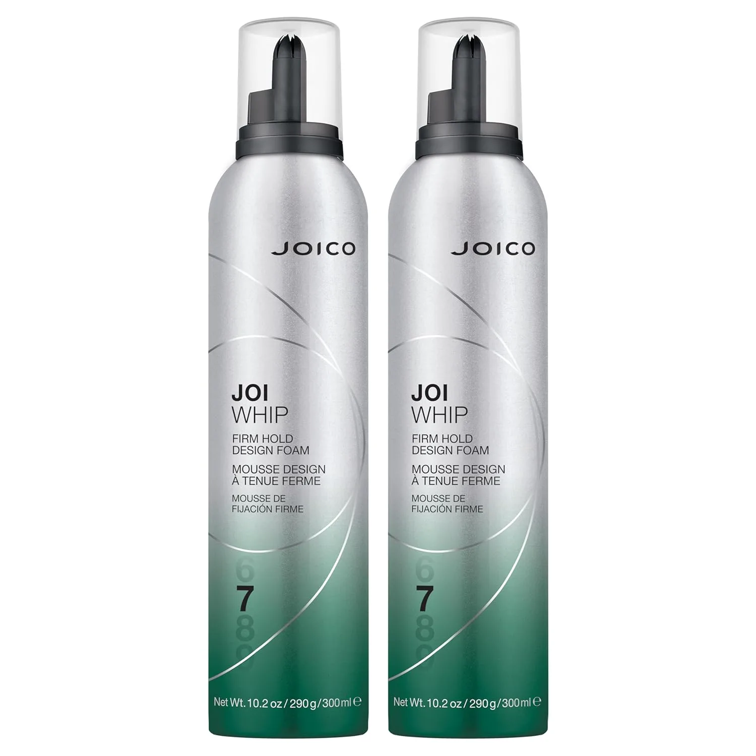Пенка для укладки Joico JoiWhip Firm Hold Designing Foam придает объем и пышность, усиливает блеск, подходит для большинства типов волос. 2 упаковки