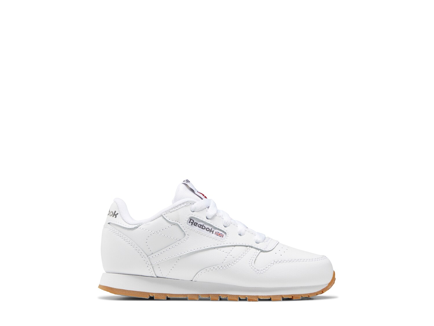 

Кроссовки Reebok Classic Leather Kids, белый/коричневый