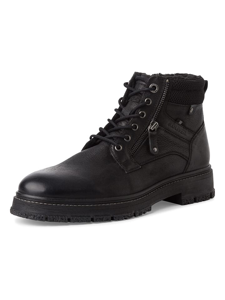 

Сапоги s.Oliver Leder-Boots, черный