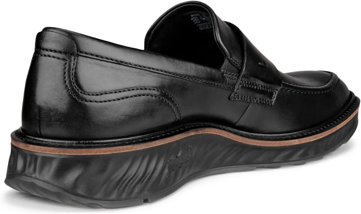Лоферы ECCO St.1 Hybrid Penny Loafer, черный — фото 2
