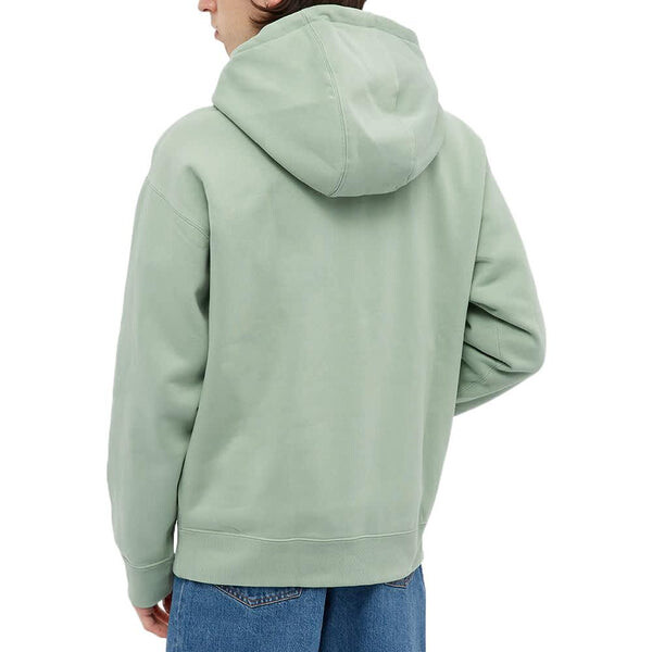 Толстовка Nike NRG Solo Swoosh Fleece Hoodie 'Sage green', цвет steam — фото 3