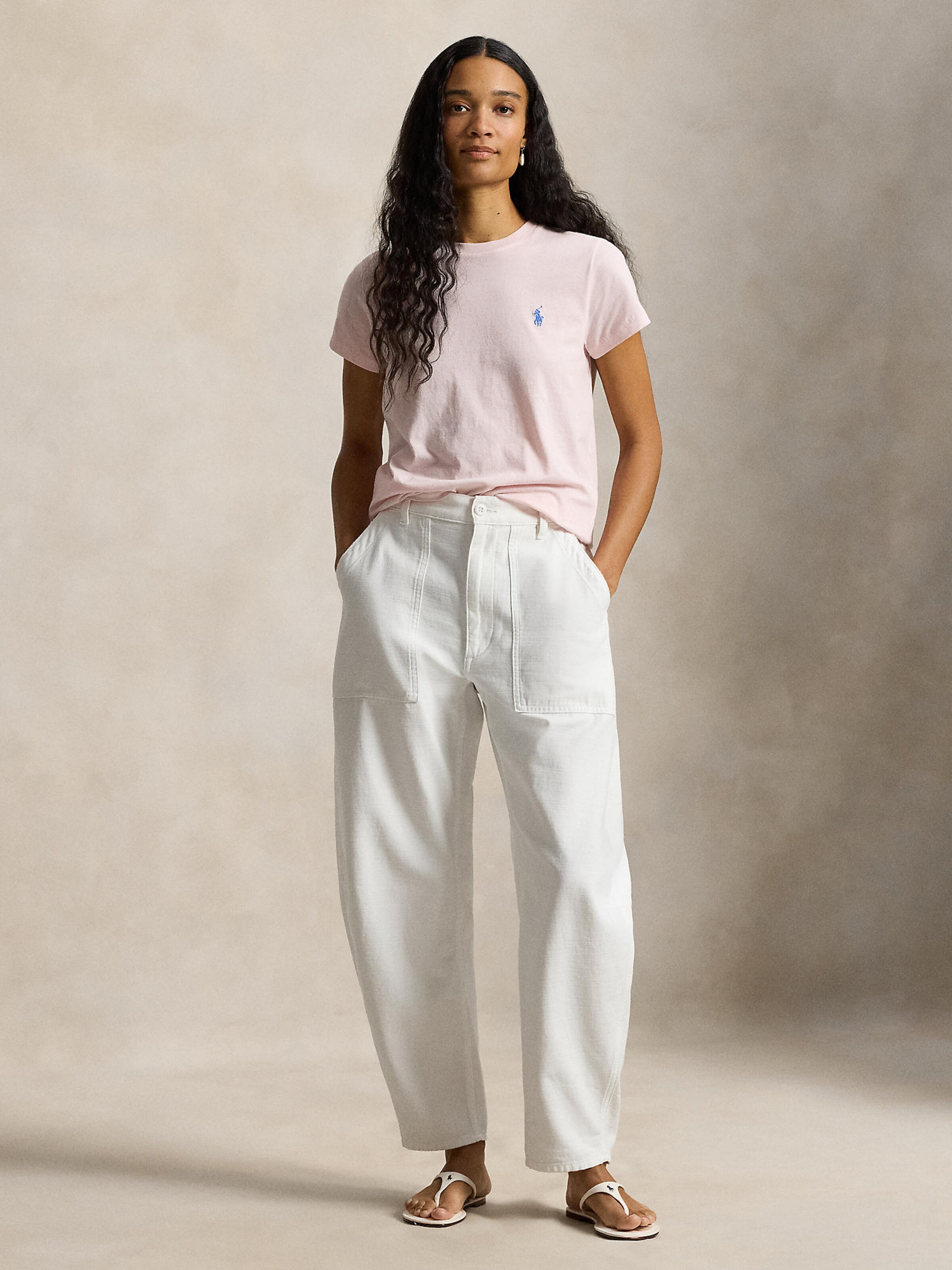 Polo Ralph Lauren Футболка в розовом цвете — фото 4