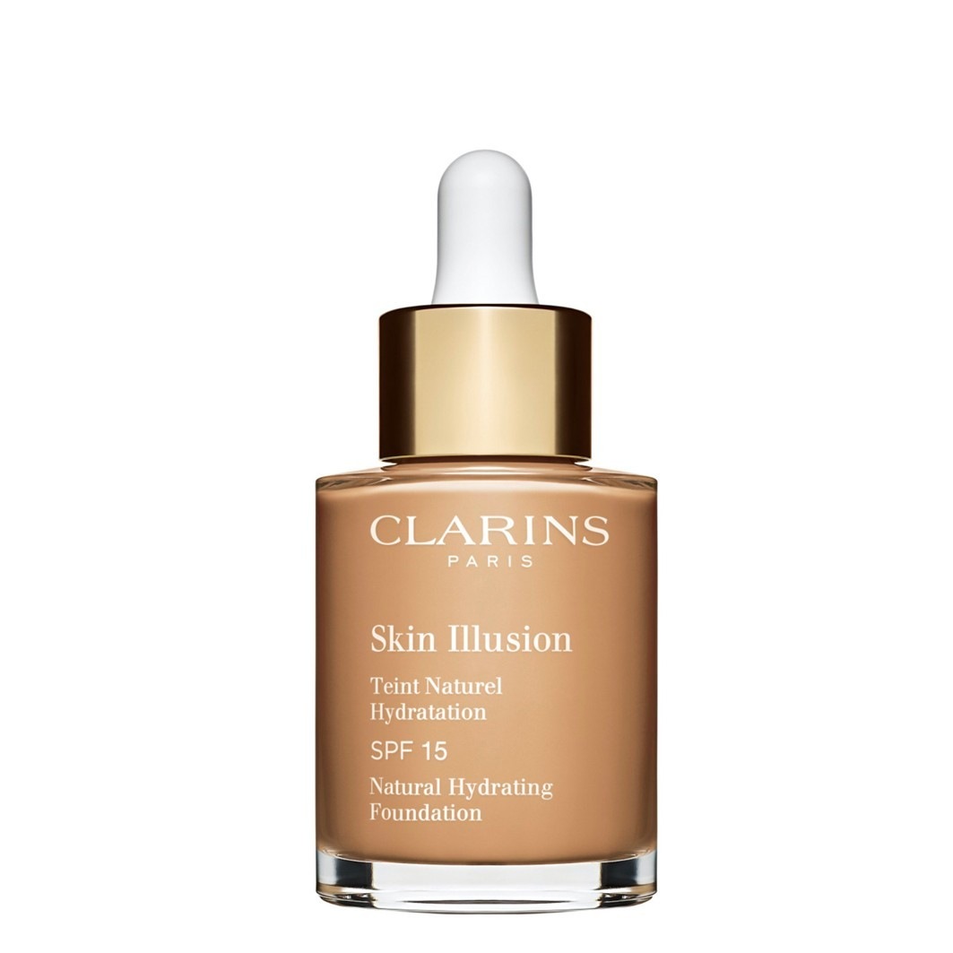 

Тональный крем для лица skin illusion spf 15 Clarins, skin illusion spf 15, объем 30 мл