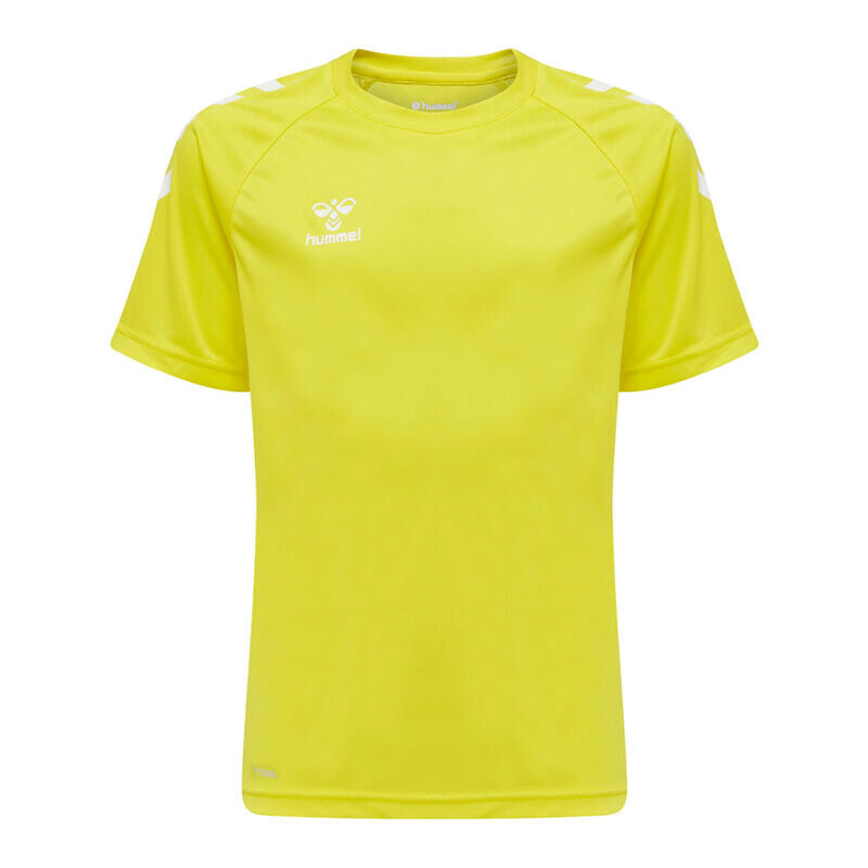

Hmlcore Xk Core Tee Детская мультиспортивная футболка унисекс HUMMEL, цвет gelb