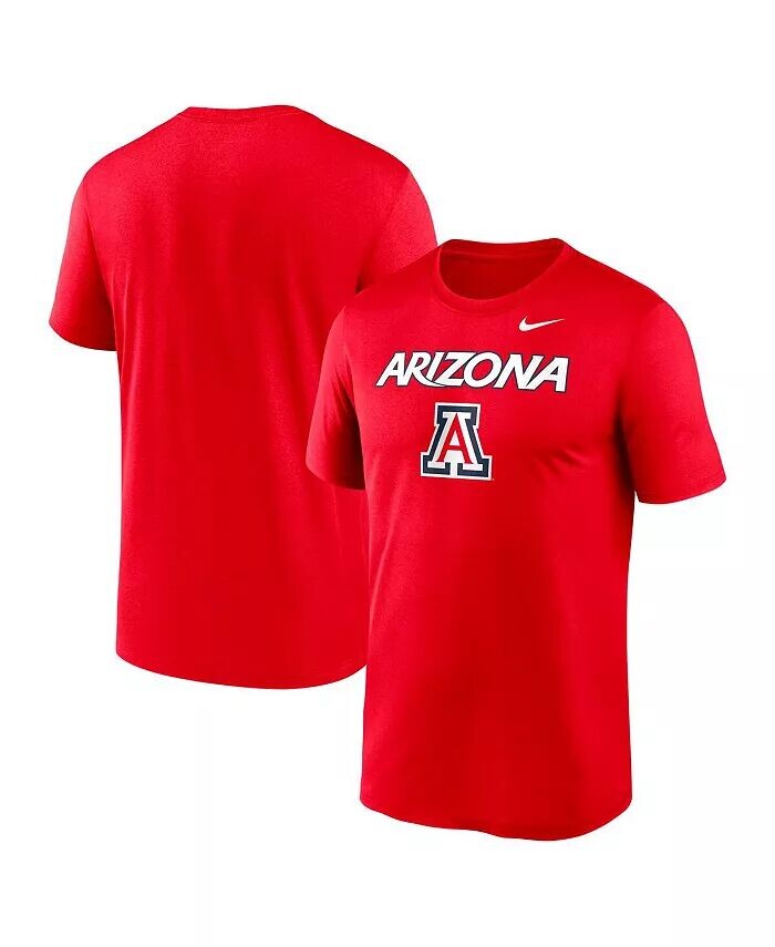 

Мужская красная баскетбольная футболка Arizona Wildcats Legend Icon Performance Nike
