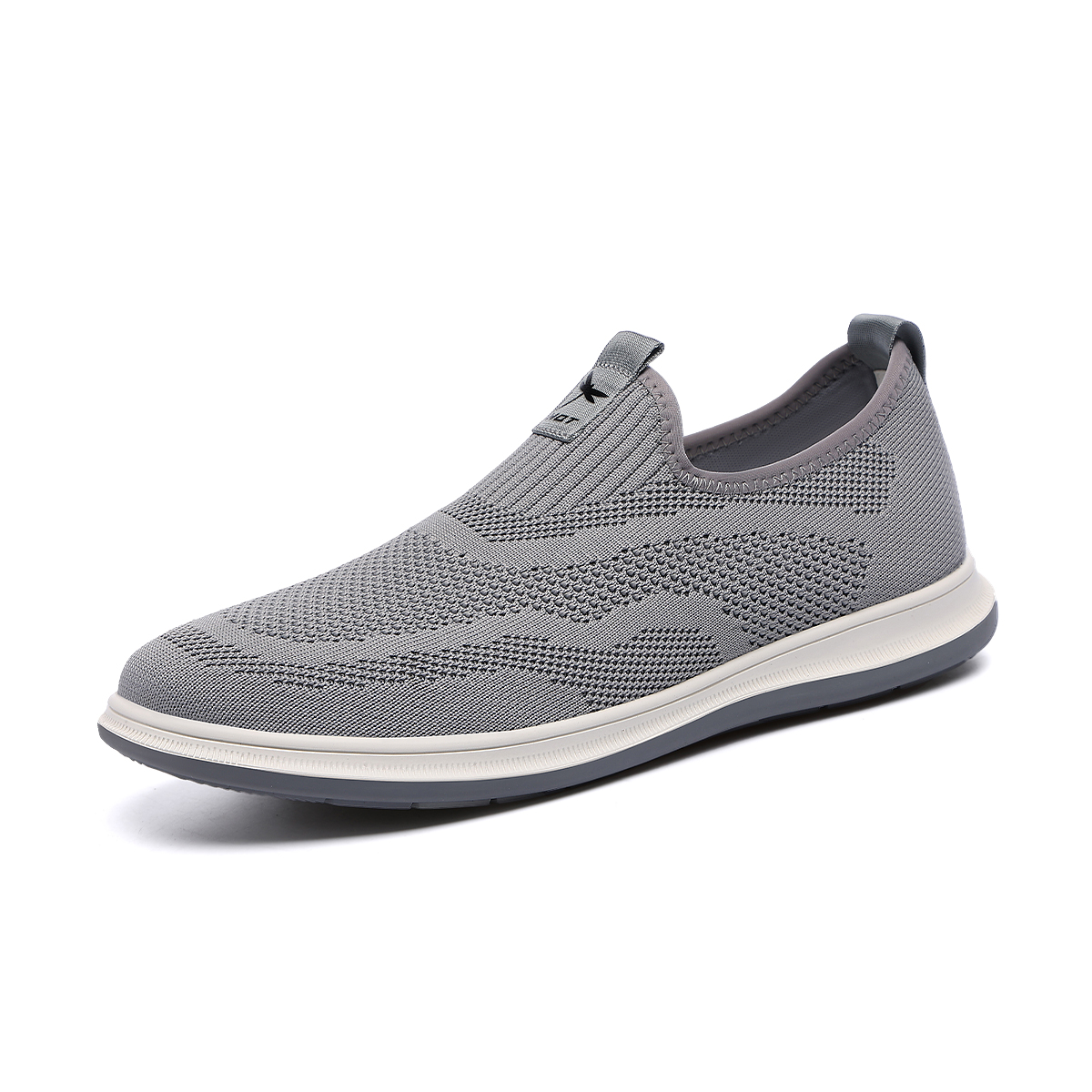 

Дышащие слипоны из сетки низкие папины туфли спортивные повседневные слипоны RED DRAGONFLY, серый