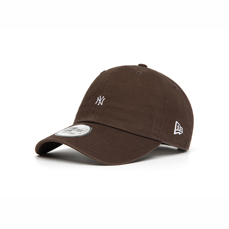 

New Era Хлопковая бейсболка унисекс коричневого цвета