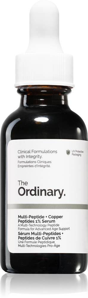 

Мультипептидная сыворотка против морщин с пептидами меди 1% для осветления кожи The Ordinary, 30 мл
