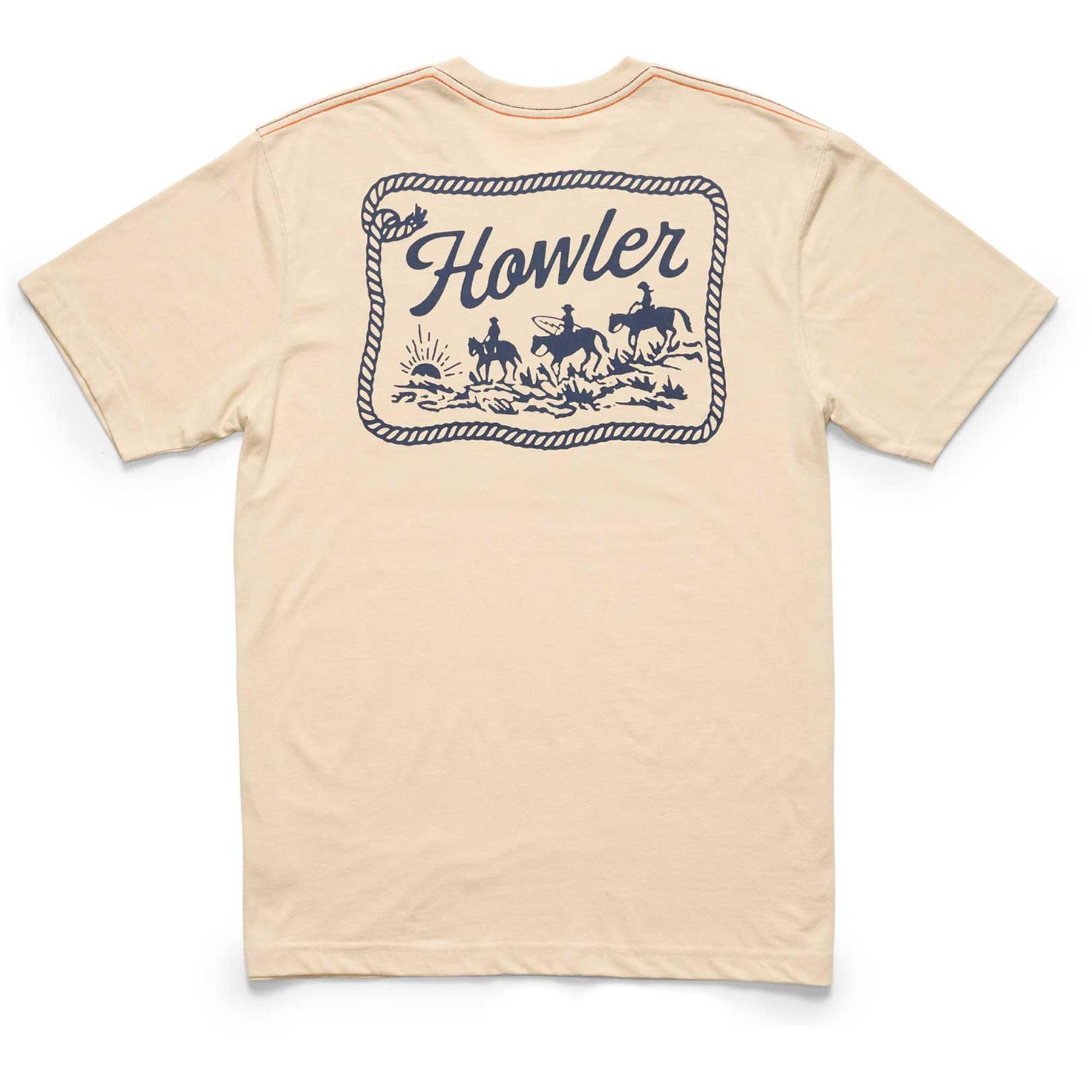 

Мужская футболка с коротким рукавом Howler Brothers, Sand Heather, Бежевый, Мужская футболка с коротким рукавом Howler Brothers, Sand Heather