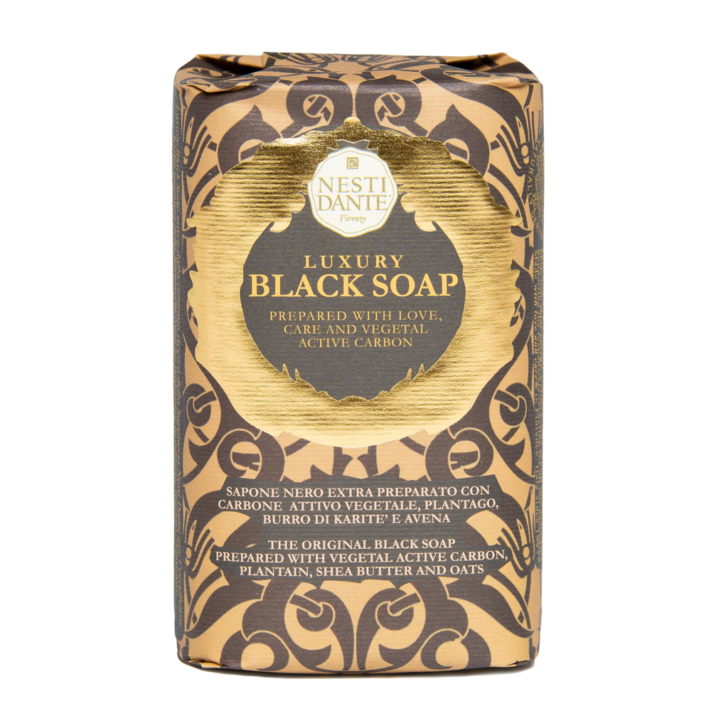 

Роскошное мыло luxury black soap bar Nesti Dante, вес 250 гр.