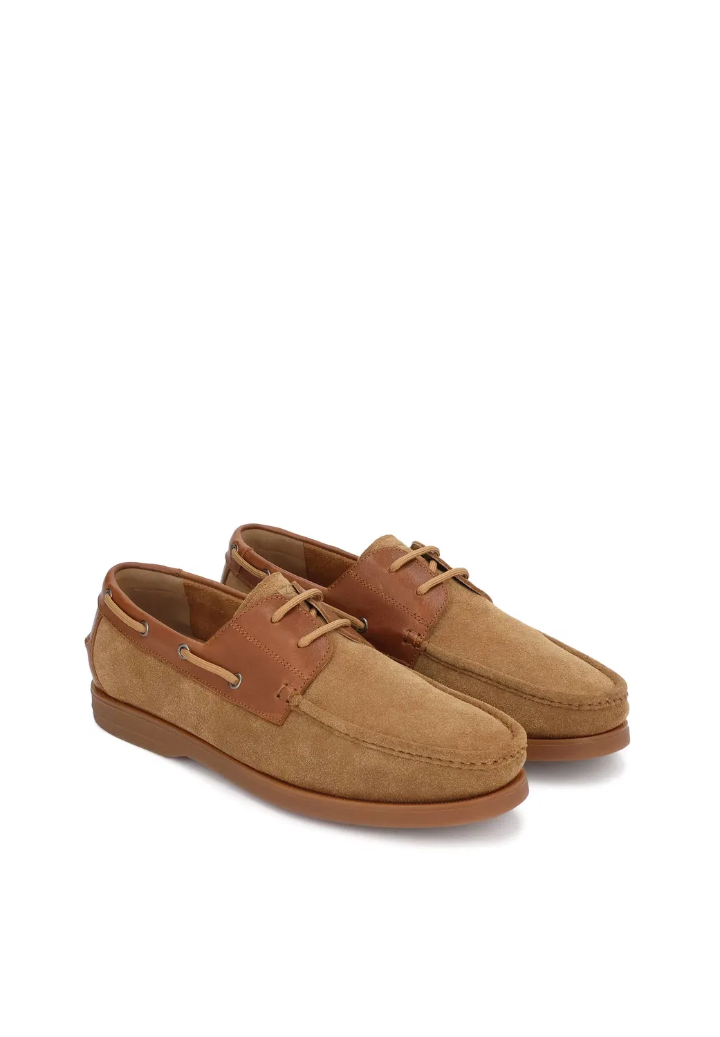 Schnürschuhe из замши и кожи, Kazar, светло-коричневый — фото 2