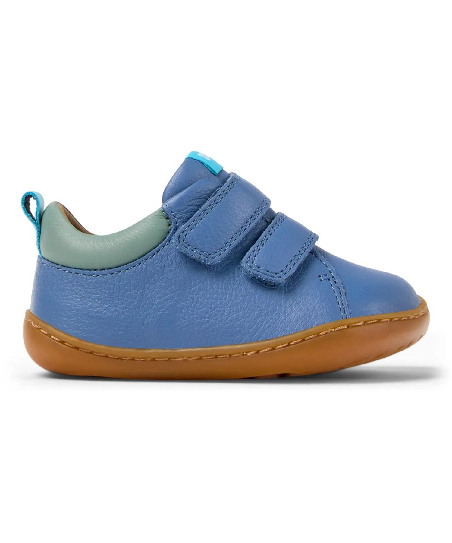 Детские кроссовки Camper PEU CAMI First Walker из натуральной кожи, для первых шагов, синие — фото 2