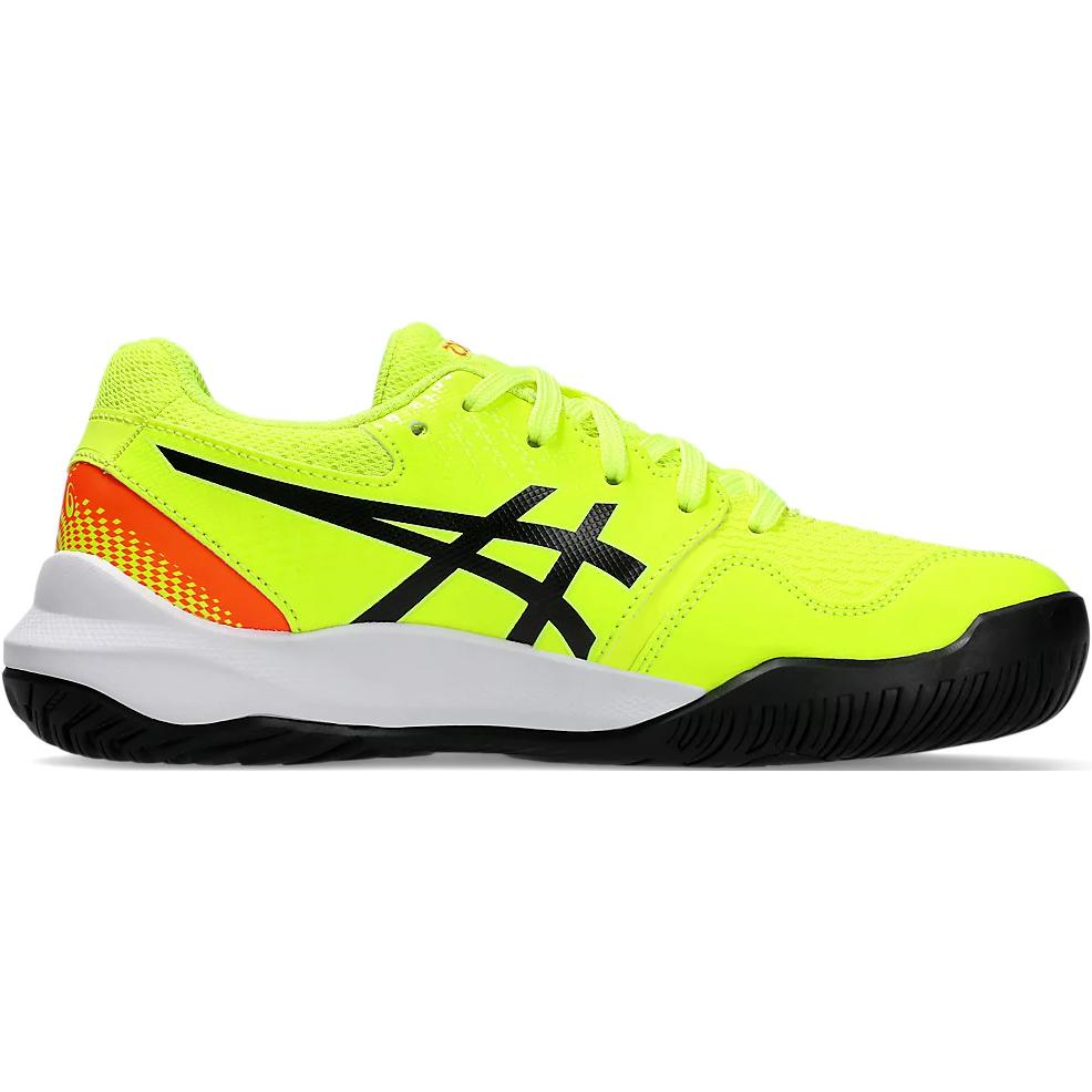 ASICS Gel Resolution 9 low top детские тренировочные кроссовки yellow black kids' — фото 3