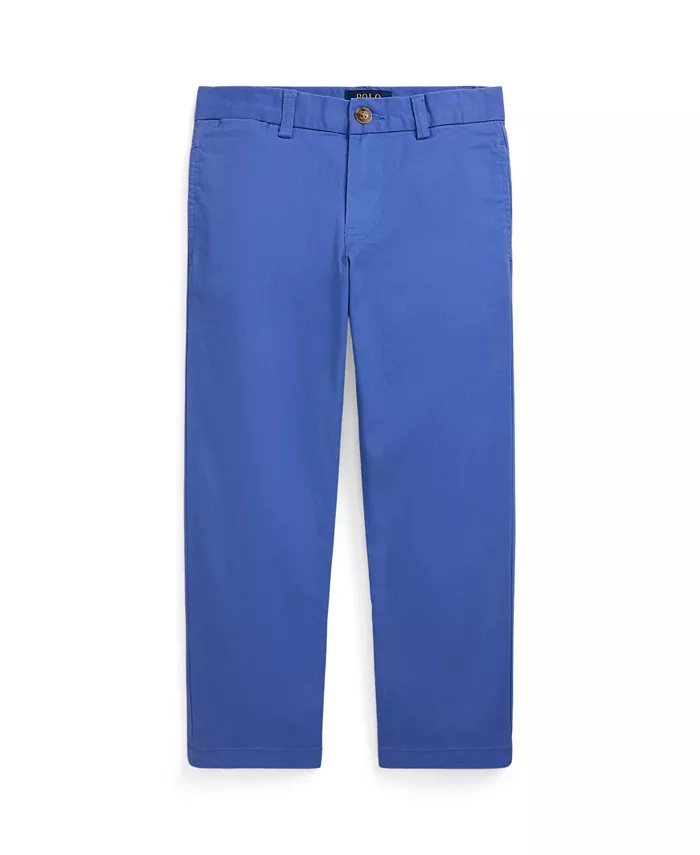 

Брюки прямого кроя с эластичной тканью для малышей и мальчиков Flex Abrasion Twill Polo Ralph Lauren, синий