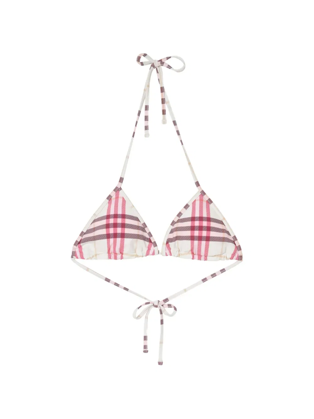 Верх бикини Burberry, нейтральный