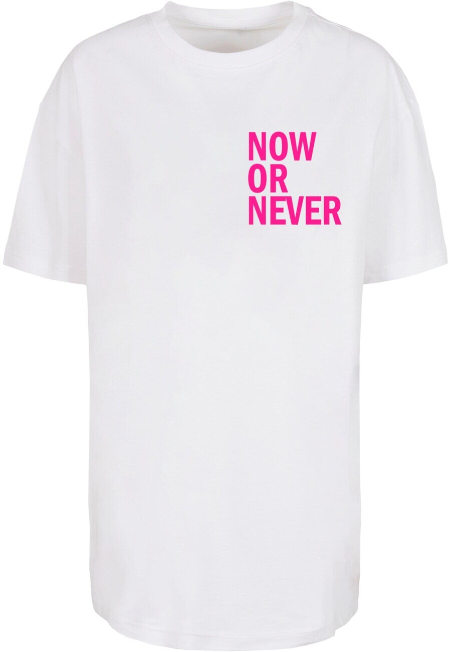 

Футболка Merchcode NOW OR NEVER, белый