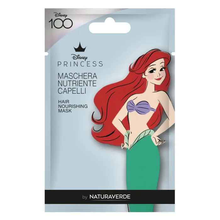 

Маска для волос disney100 mascarilla reparadora cabello ariel Disney, объем 25 мл