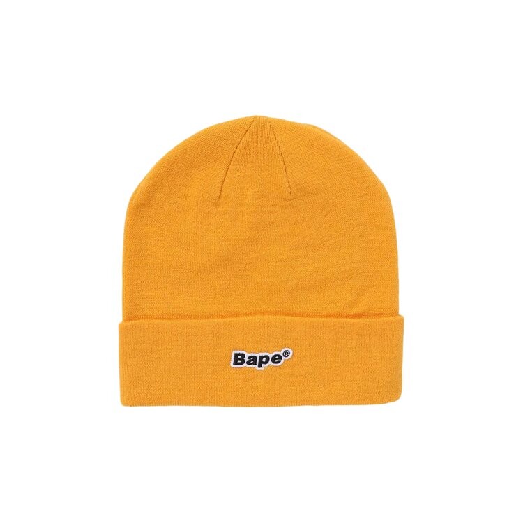 

Бейсболка BAPE Patch Knit Cap, желтый
