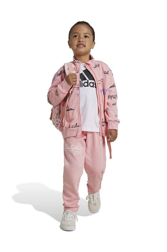 

Детский спортивный костюм LK BLUV TS adidas, розовый