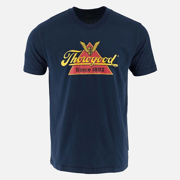 

Мужская футболка с коротким рукавом и классическим логотипом Thorogood, Pageant Blue
