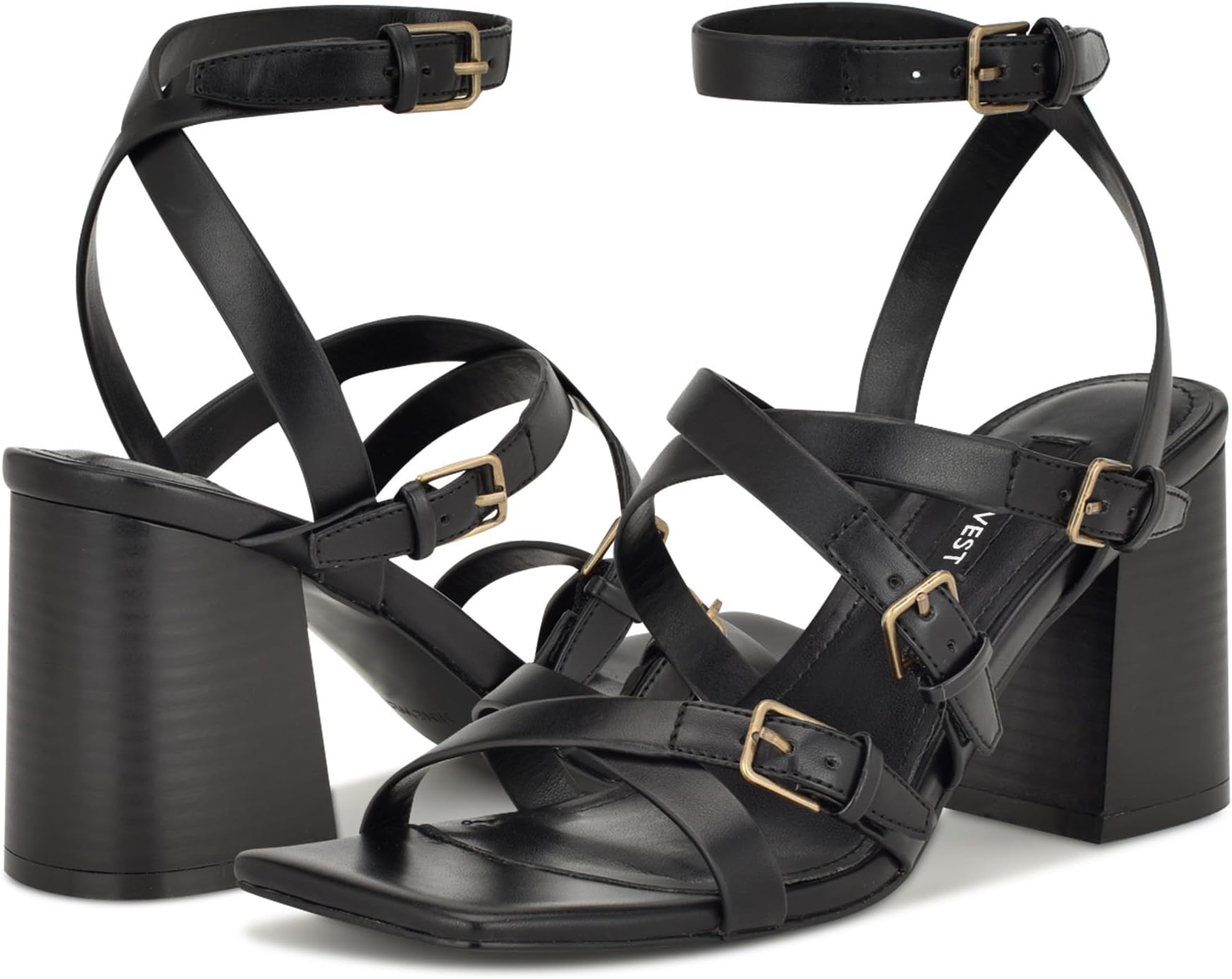 Сандалии Nine West Karrly, черный