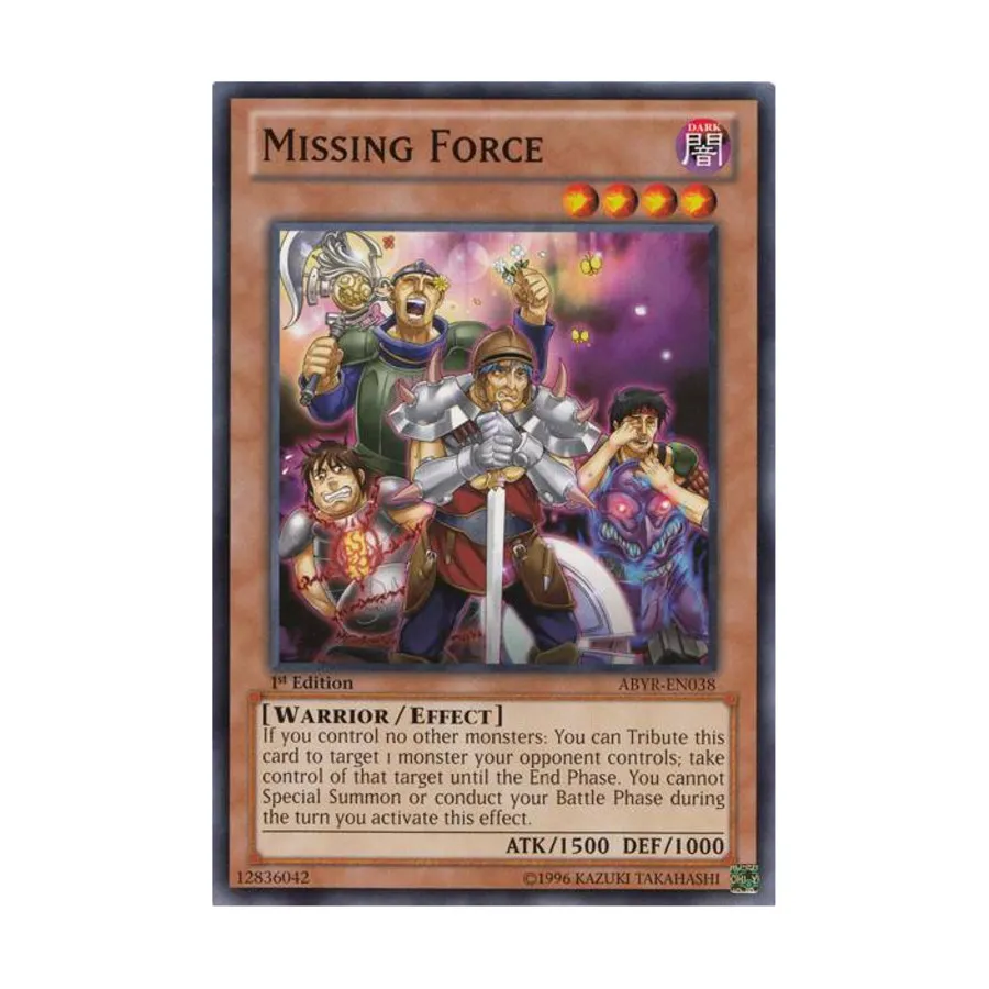 

CCG Недостающая сила (Общая), Yu-Gi-Oh - Abyss Rising - Singles