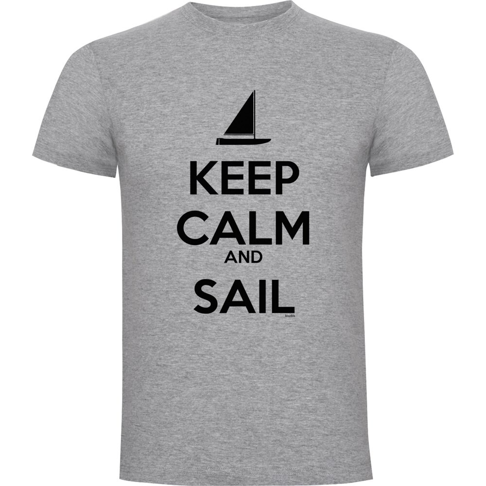

Футболка Kruskis Keep Calm And Sail, серый