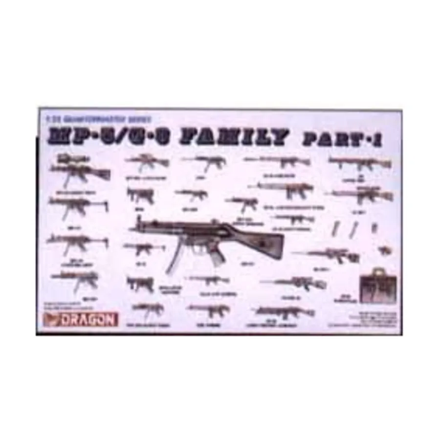 

Семейство MP-5/G-3, Dragon Models - Quartermaster Series (1:35)