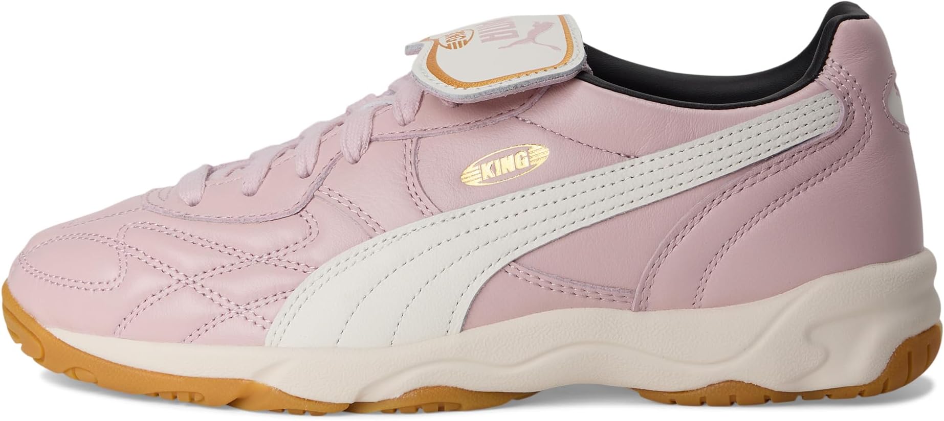 Кроссовки PUMA Women's King Indoor Shoes, Mauve Mist/Warm White — фото 4