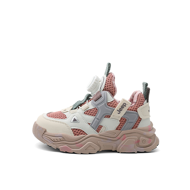 

Низкие детские повседневные кроссовки Kids' Jeep сиреневый розовый