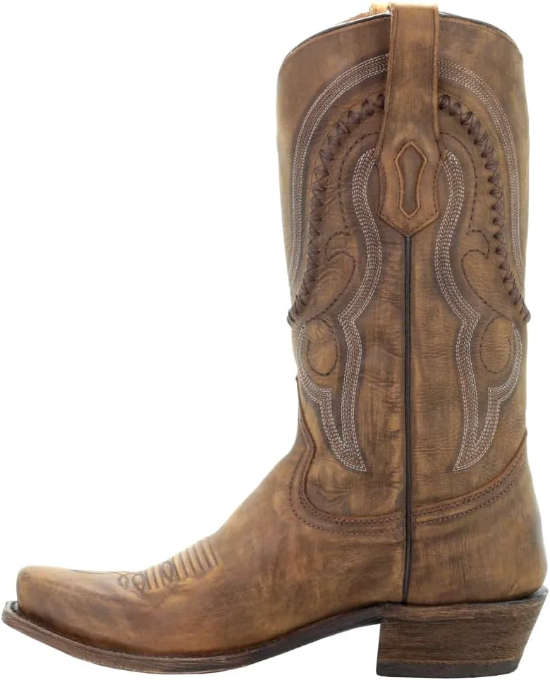 Corral Boots Мужские ковбойские сапоги Corral из золотой коровьей кожи — фото 2