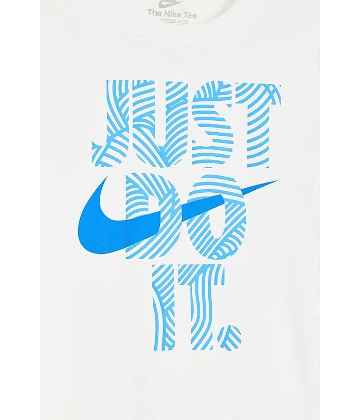 Футболка с графикой In the Zone Nike Kids, White — фото 3