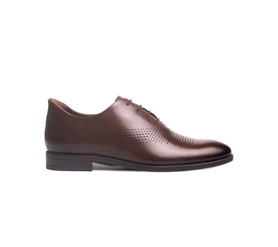 Перфорированные классические оксфорды East Road с технологией Hands-Free Slip On Marc Joseph New York, коричневый — фото 2
