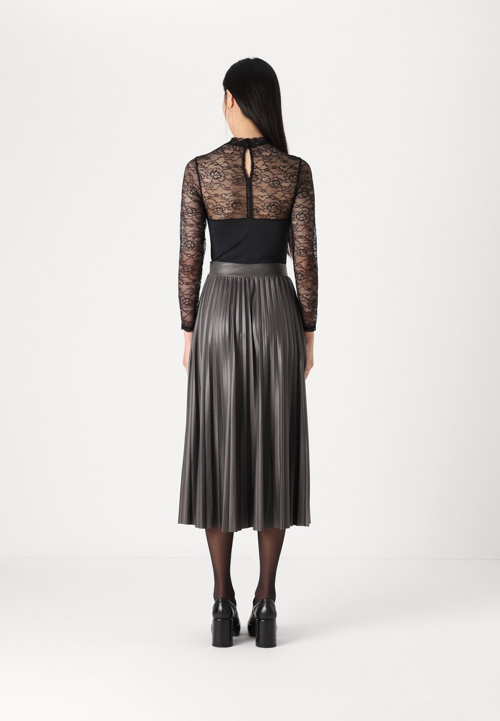 

Юбка А-силуэта ONLANINA SKIRT ONLY, темно-серый