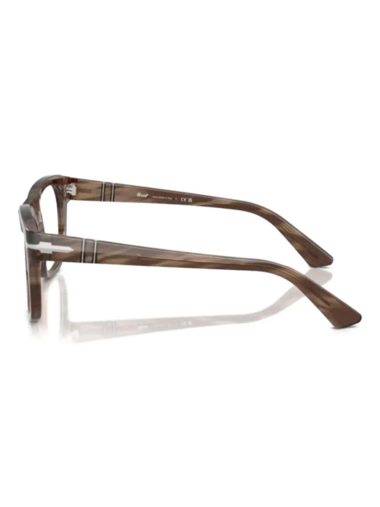 

Очки в квадратной оправе Persol, коричневый