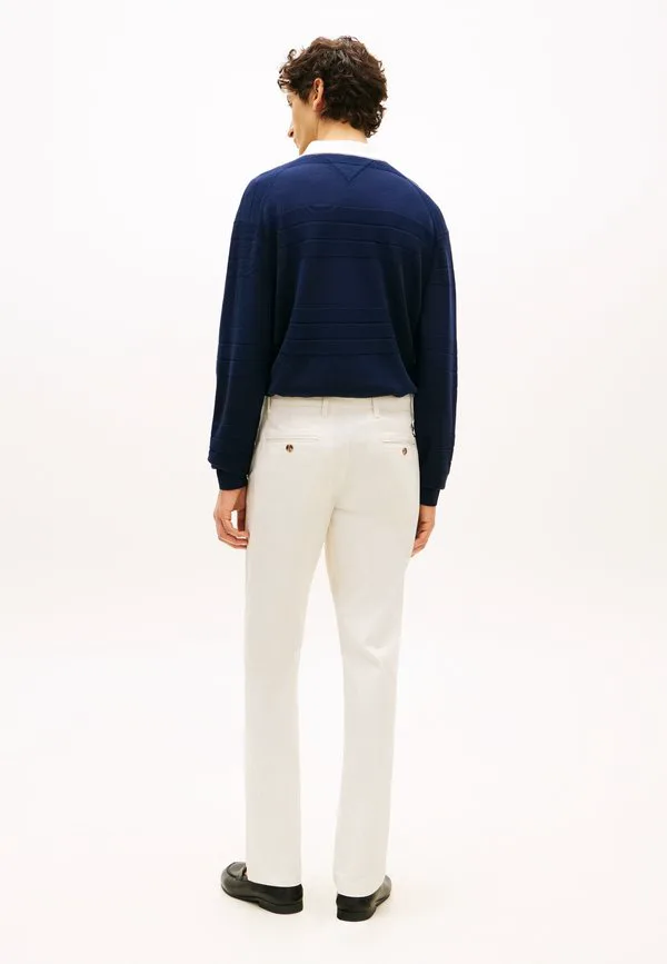 Брюки-Чиносы прямого кроя denton с текстурированным принтом Tommy Hilfiger, Ivory Petal — фото 2