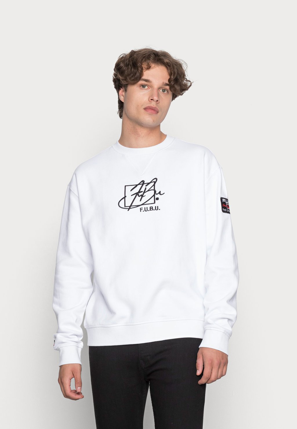 

Толстовка SCRIPT ESSENTIAL CREW FUBU, белый