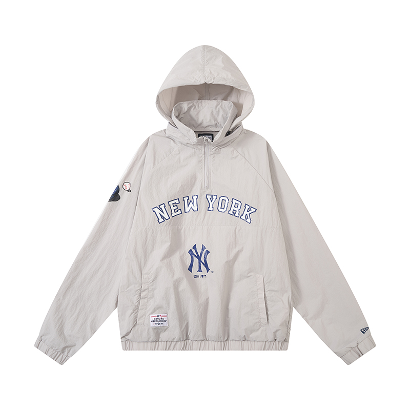 

New Era Куртка унисекс серая, Gray
