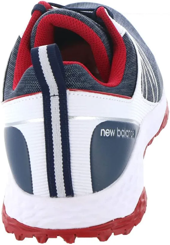 Мужские гольф-кроссовки New Balance Fresh Foam Contend, темно-синий/красный — фото 2
