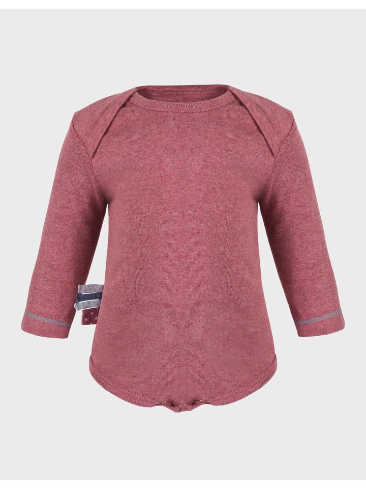 

OrganicEra Детский боди с длинными рукавами, цвет бордо