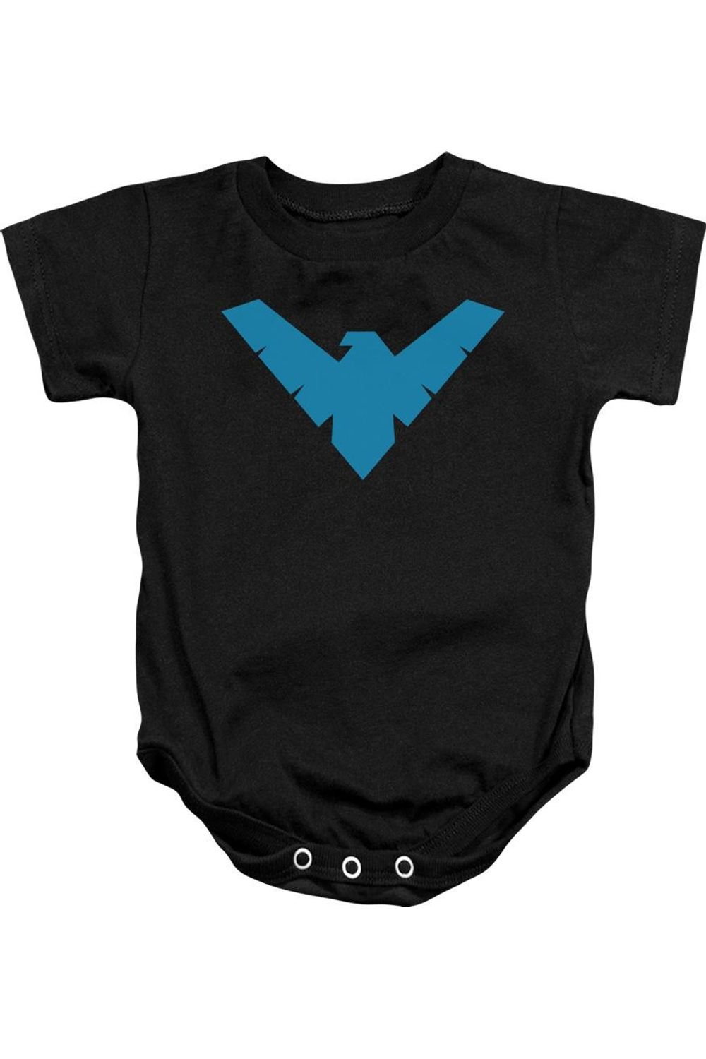 

Детский комбинезон с символом Бэтмена и Найтвинга Gildan, черный