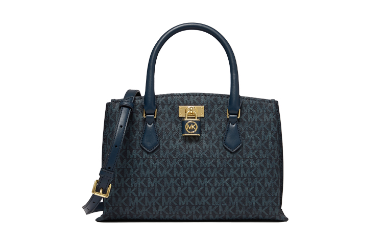 

MICHAEL KORS Женская сумка из искусственной кожи небольшого размера морского синего цвета