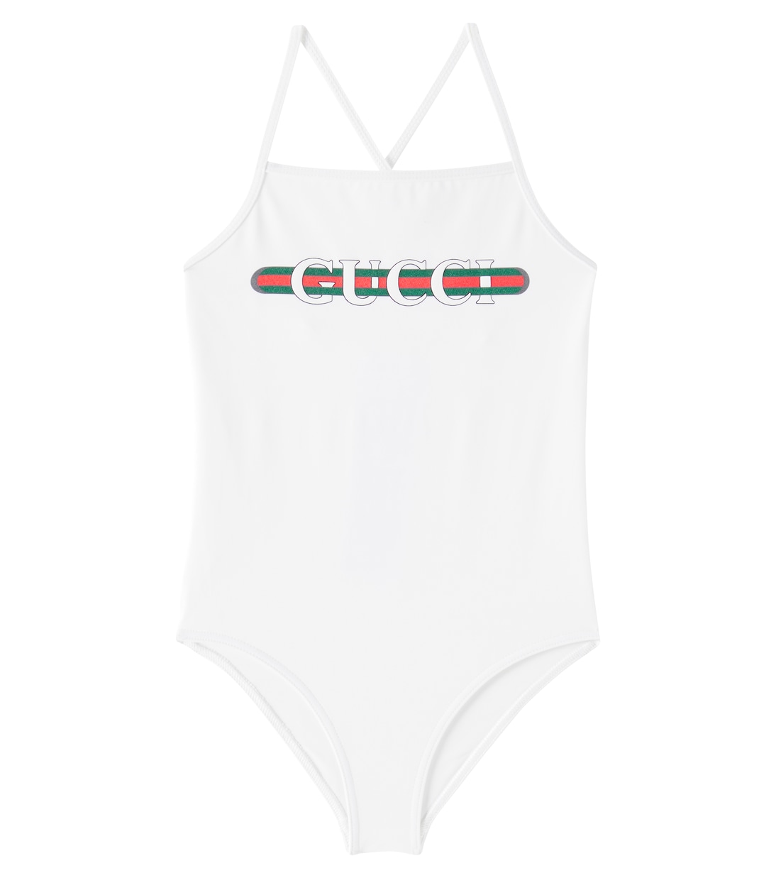 

Купальник Web Gucci Kids, White/Mc