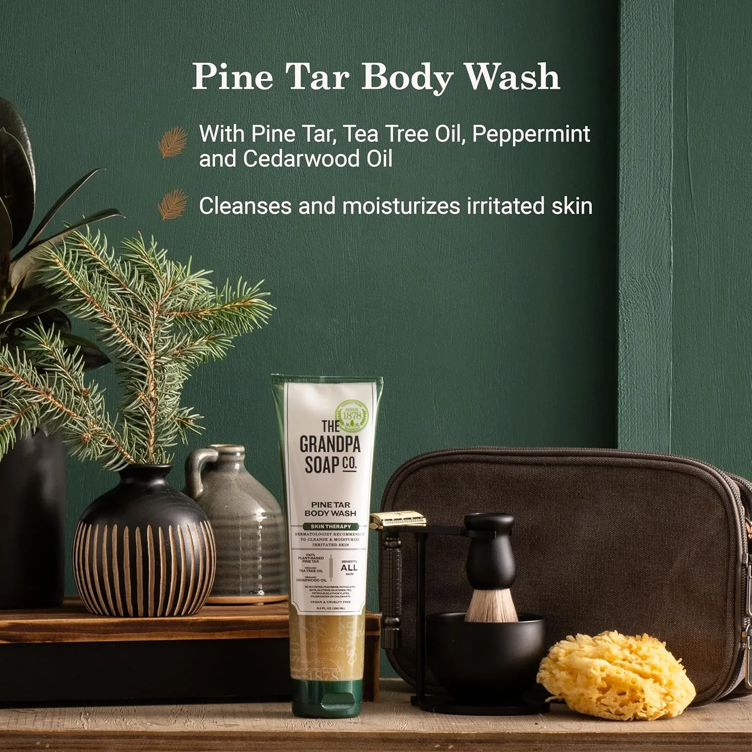 Гель для душа Pine Tar от Grandpa Soap The Grandpa Soap Company — фото 3