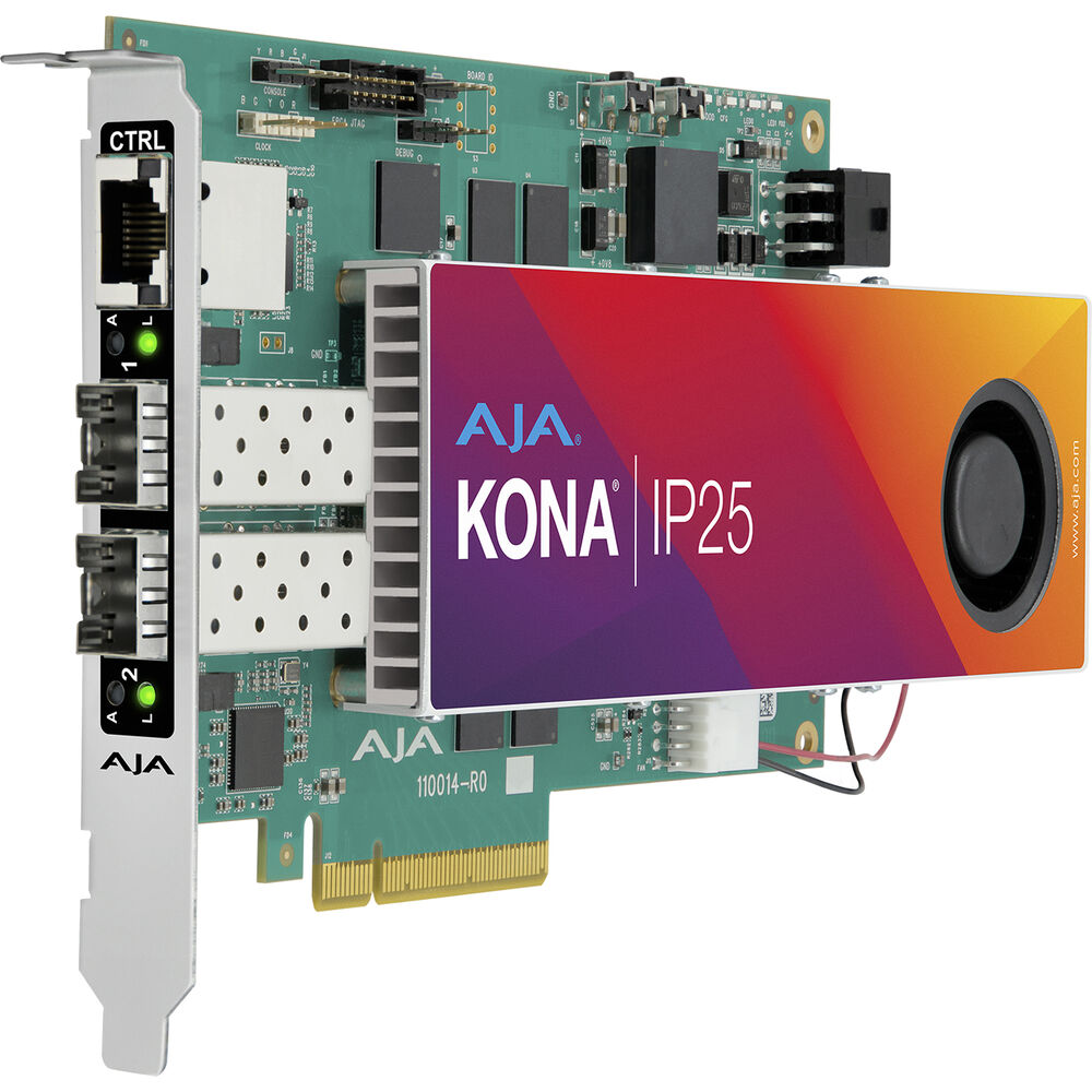 

Преобразователь AJA KONA IP25 SDI в SMPTE ST 2110 IP