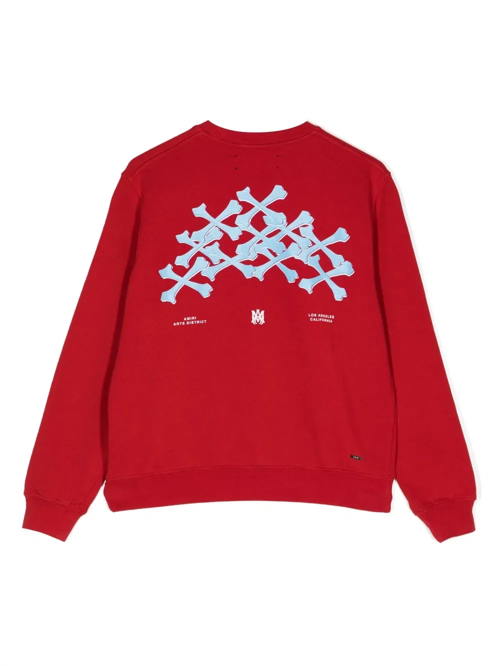 Толстовка с графическим логотипом Amiri Kids, красный — фото 2