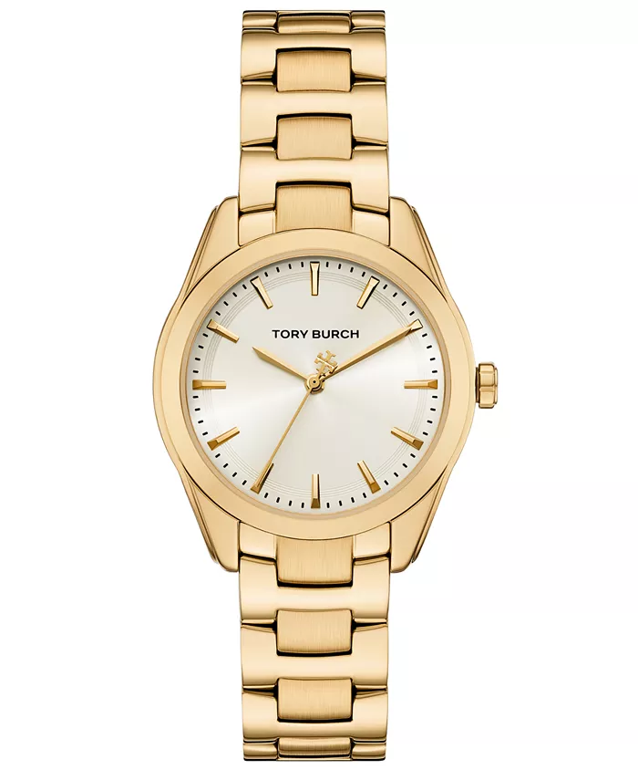 

Женские часы The Miller с позолоченным браслетом из нержавеющей стали 34 мм Tory Burch