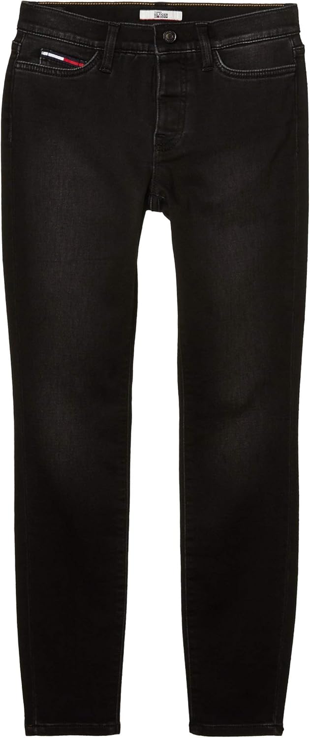 

Женские леггинсы Tommy Hilfiger Adaptive Jegging Knit Jeans с липучкой и магнитной застежкой, Black Wash