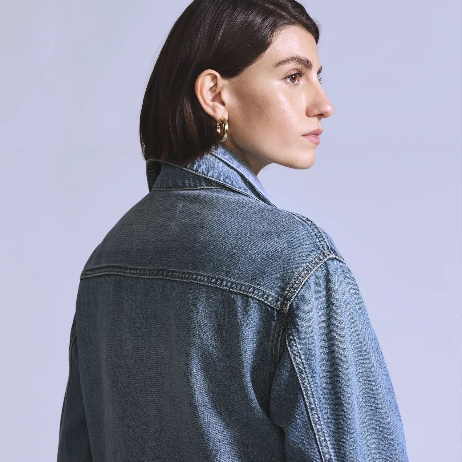 Женская куртка-тракер Type II Levi's, Medium Wash — фото 3